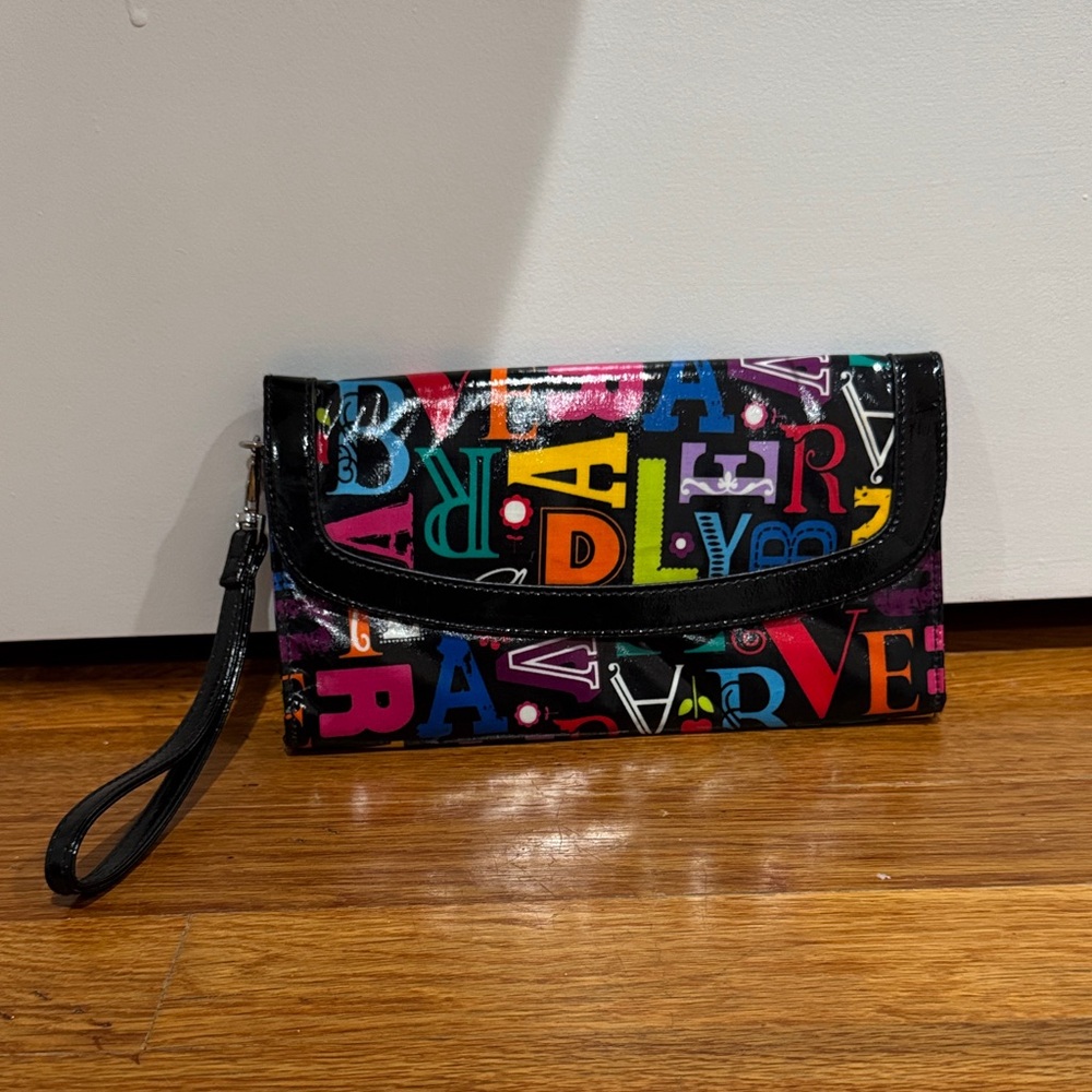 Vera Bradley Colorful Alphabet Print Women's Clutch Wallet
